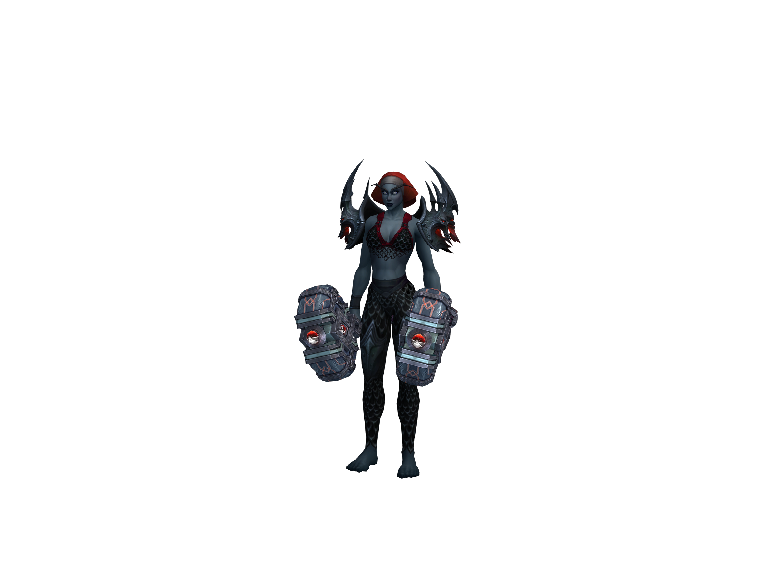 Накатуми 3D character render