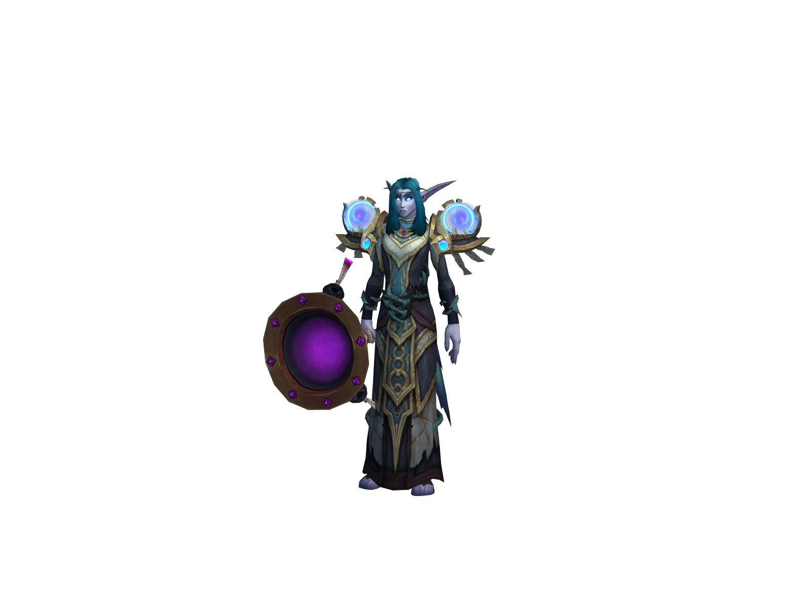 Эльмошаттер 3D character render