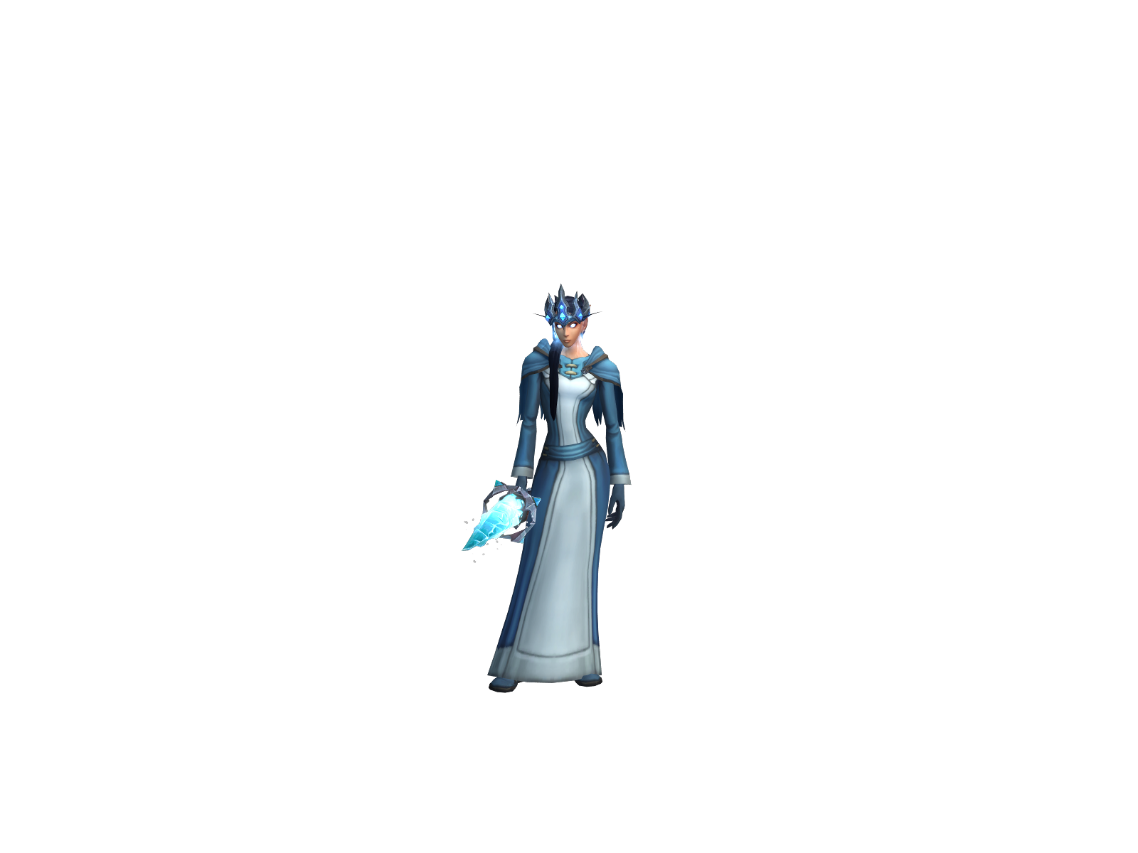 Эйсвентурка 3D character render