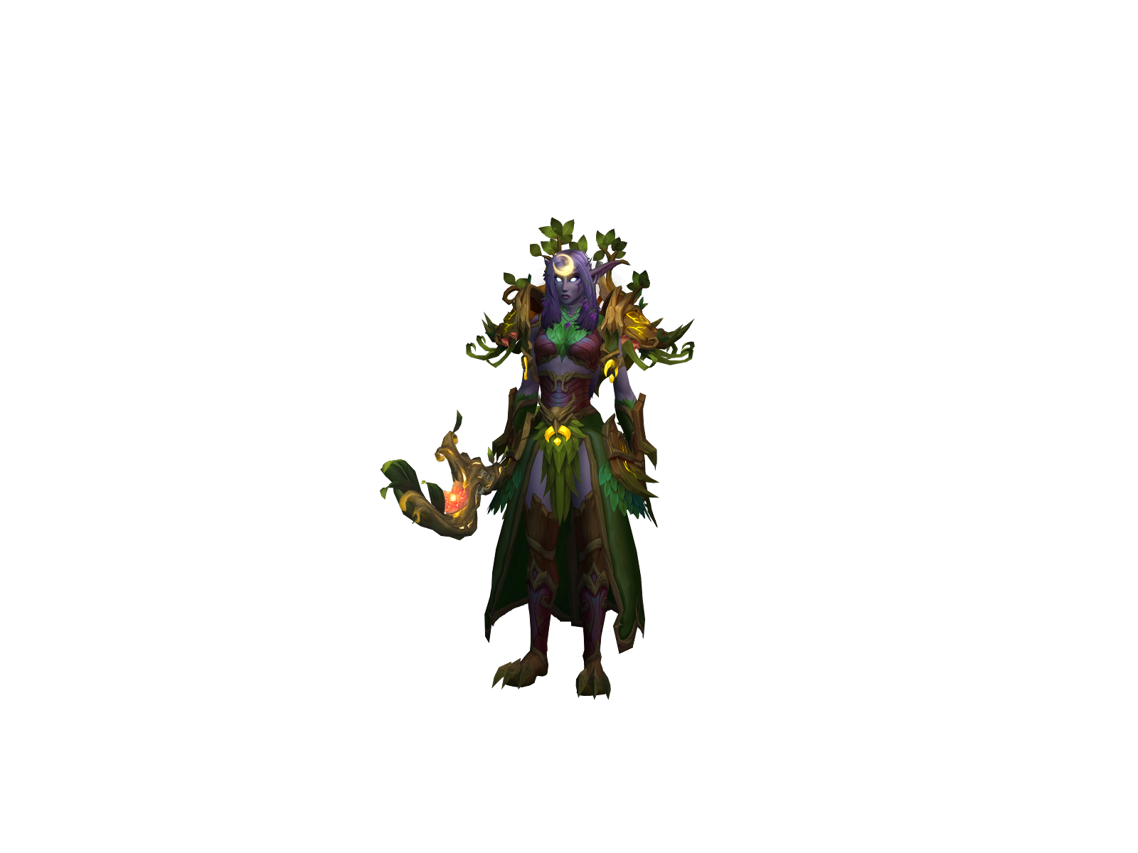Селавия 3D character render