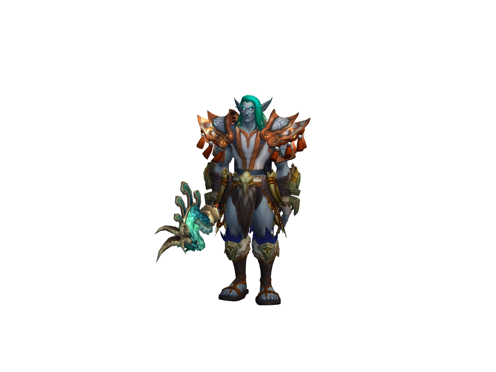 Гримтрис 3D character render