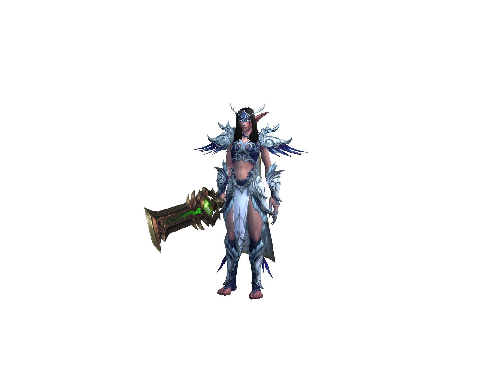 Каоле 3D character render