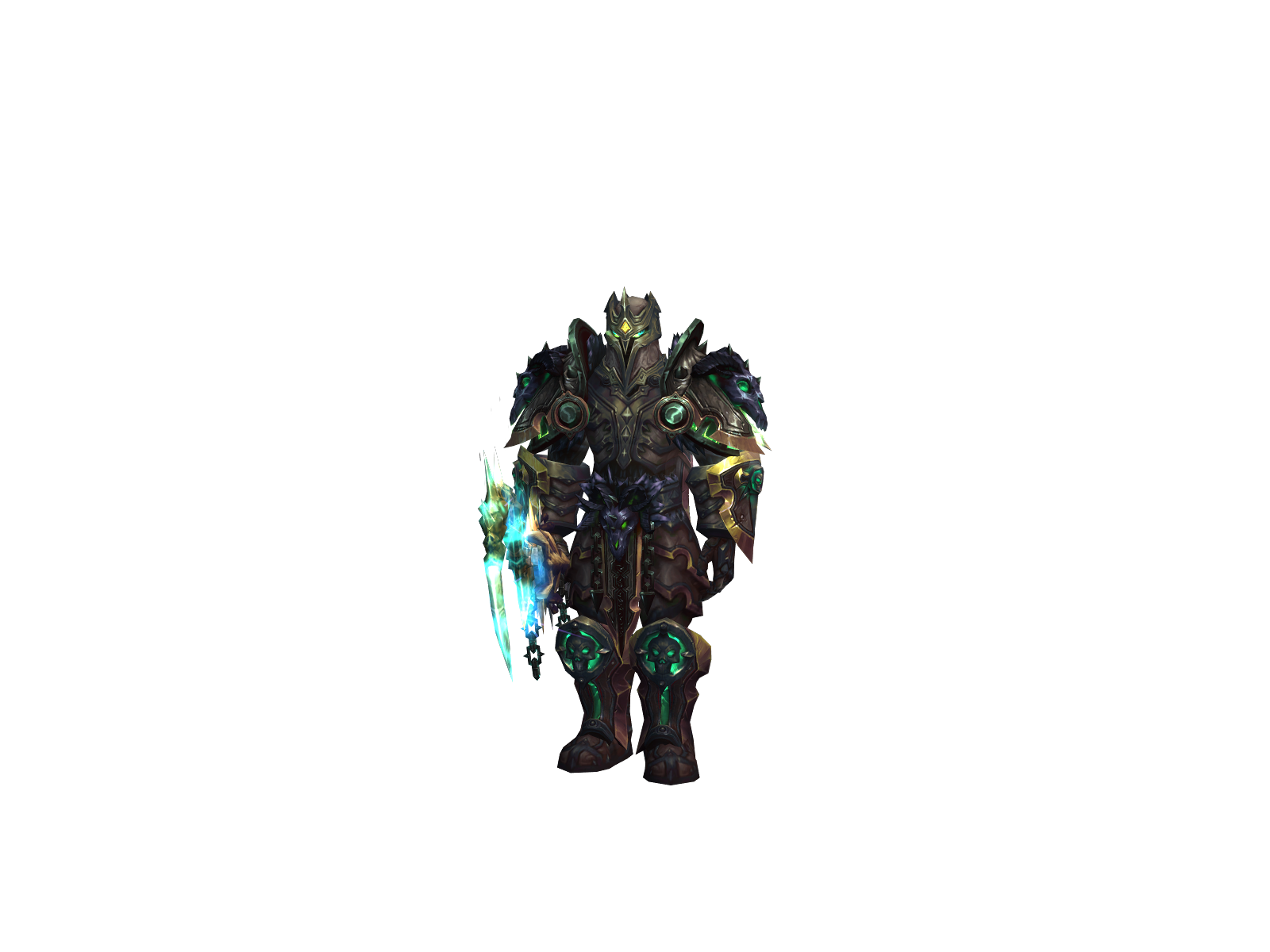 Лангриден 3D character render