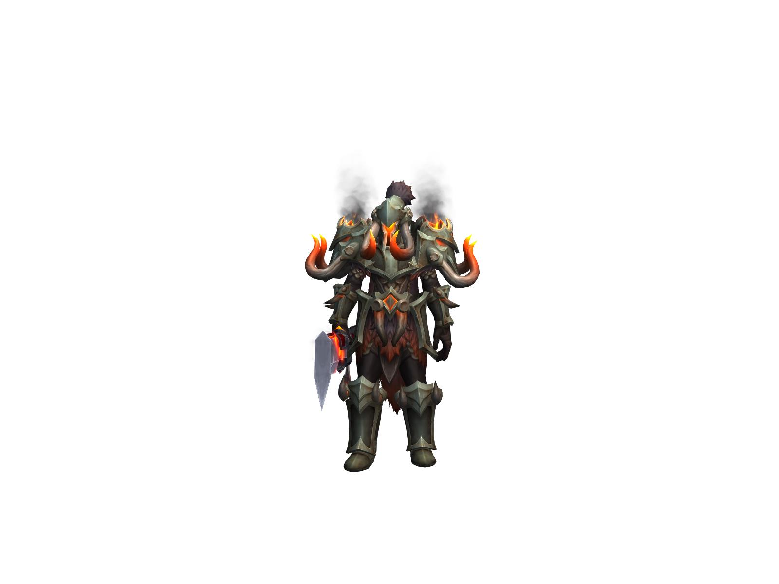 Соултеррор 3D character render