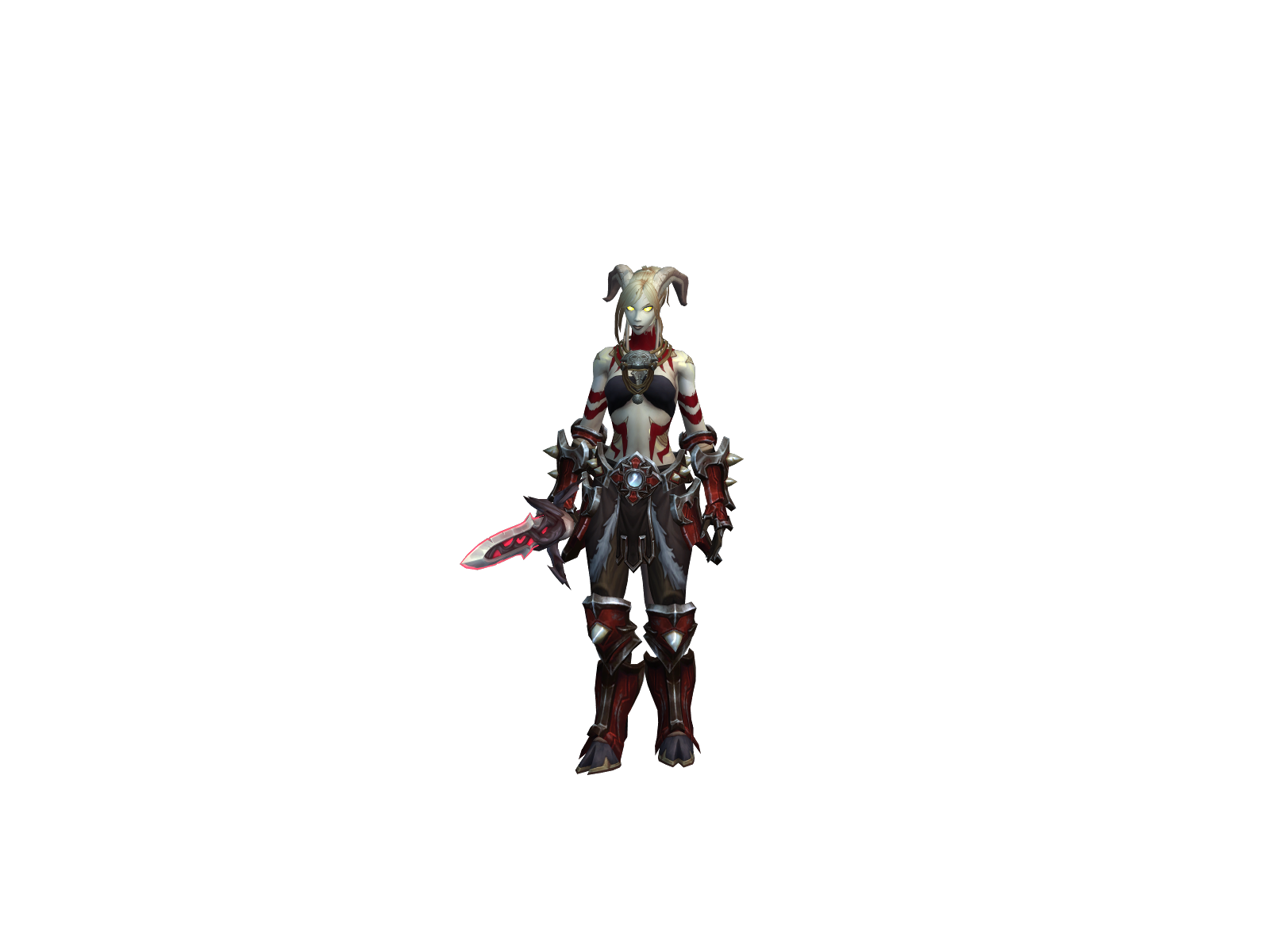 Лакима 3D character render