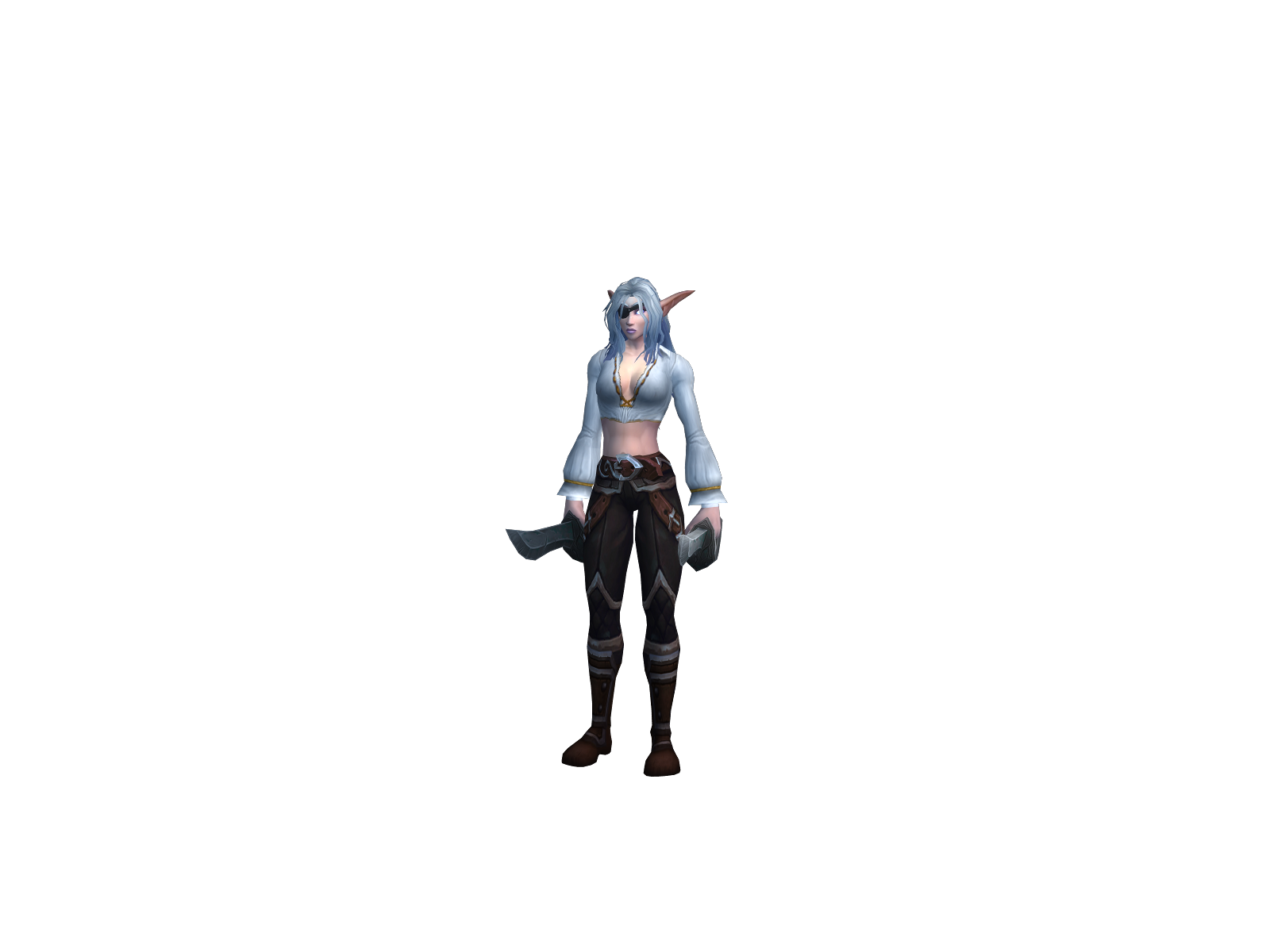 Эралая 3D character render