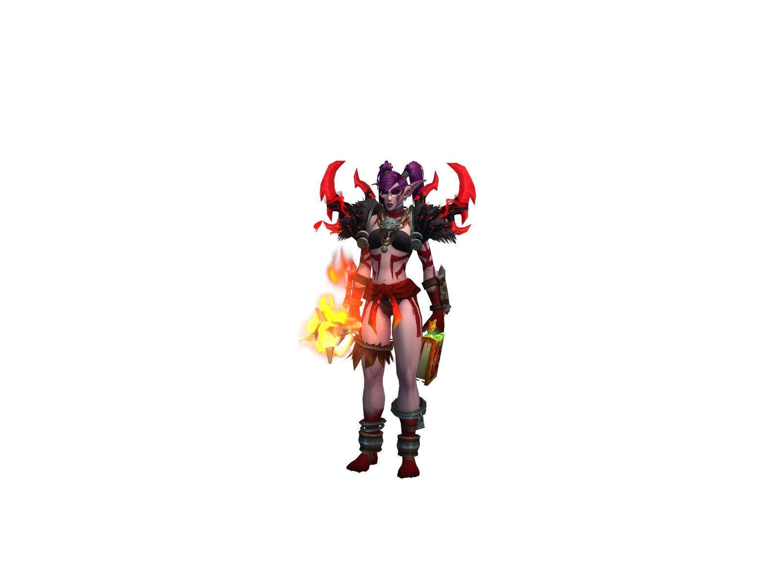 Санвиннея 3D character render