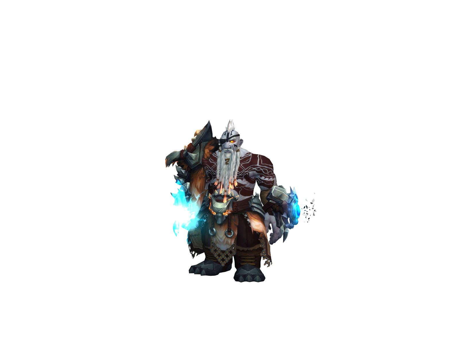 Охем 3D character render
