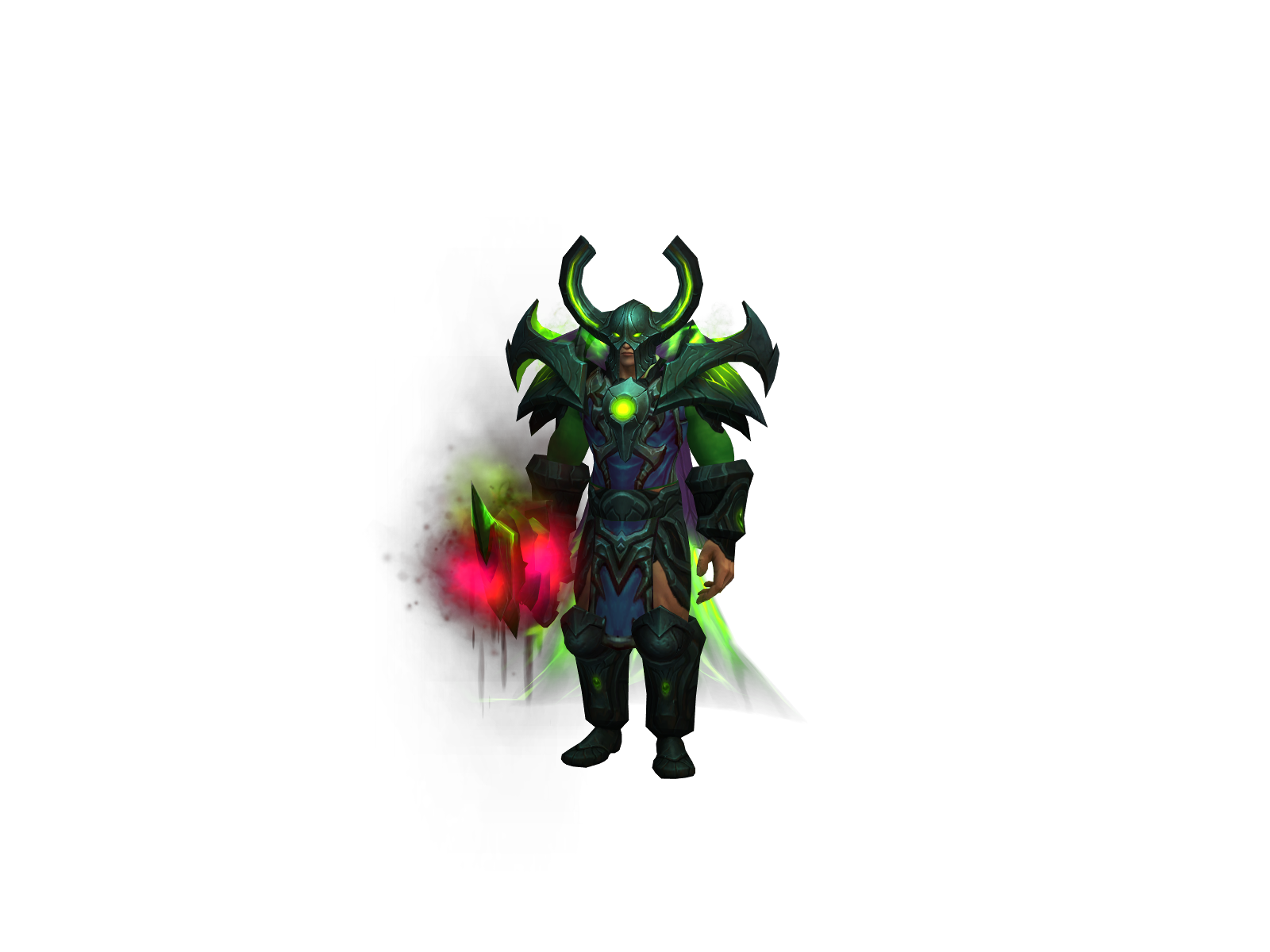 Этхлорвинк 3D character render