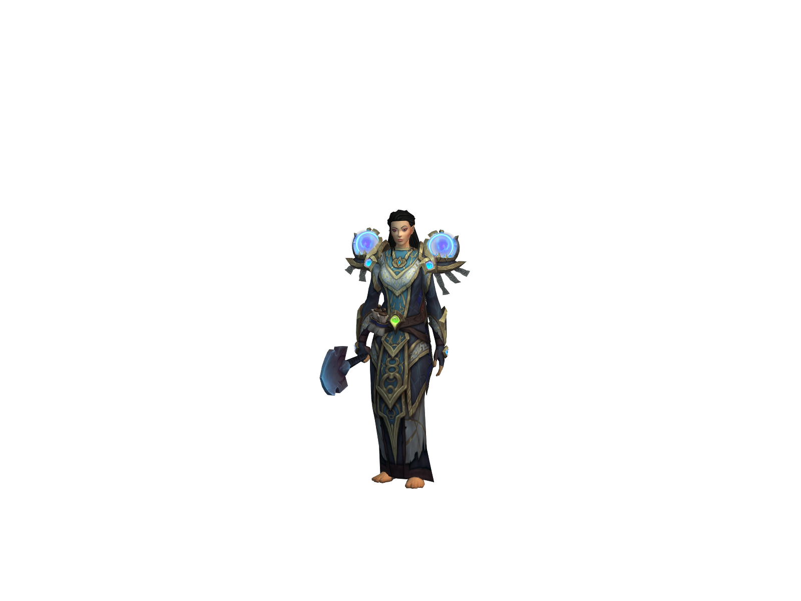 Фракталлика 3D character render