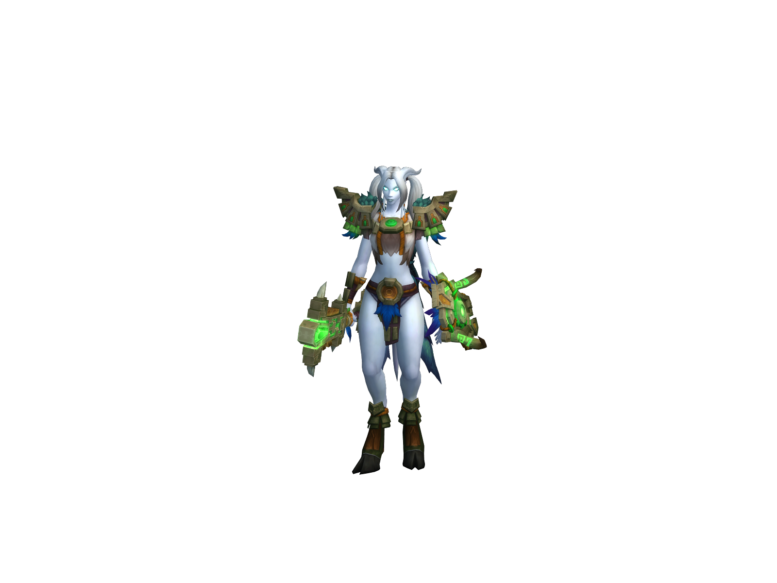 Ликайна 3D character render