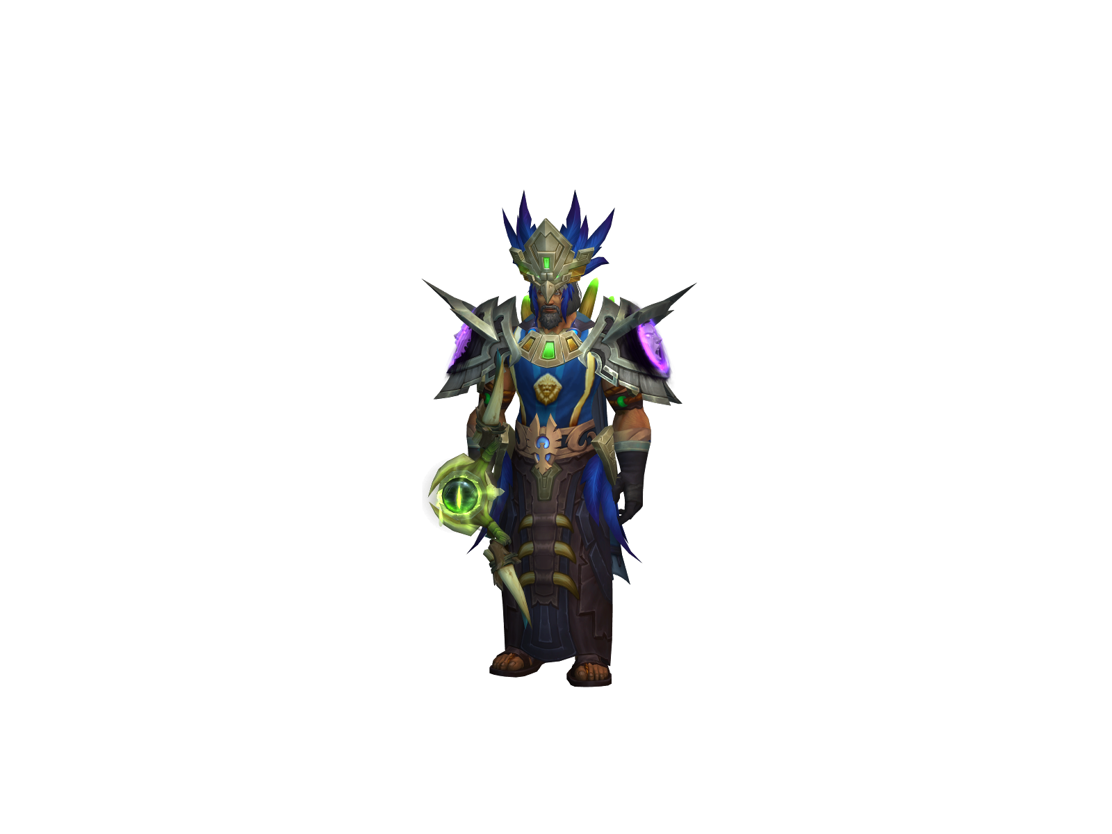Иннас 3D character render