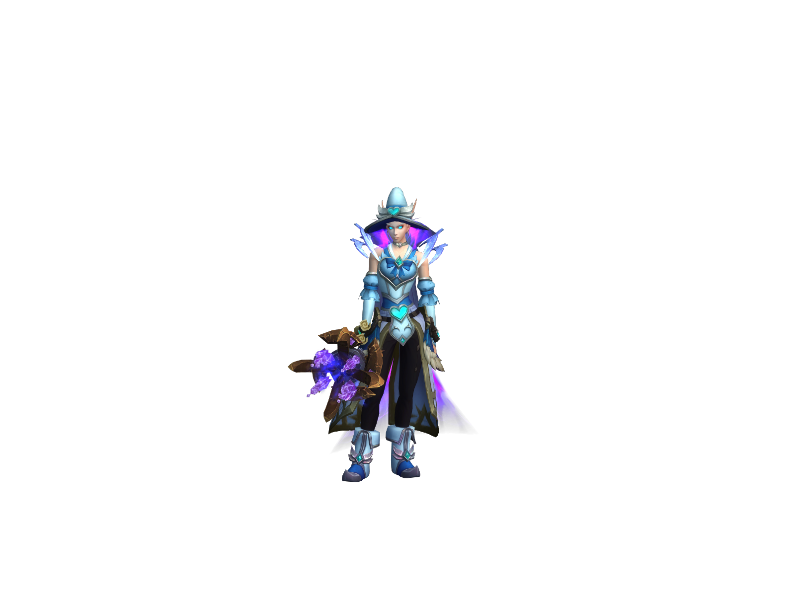 Шуриа 3D character render