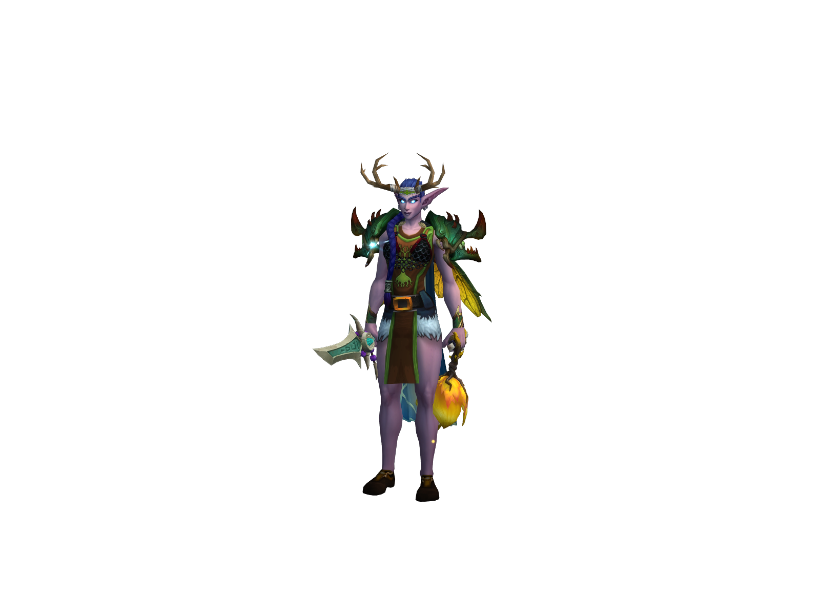 Миренго 3D character render