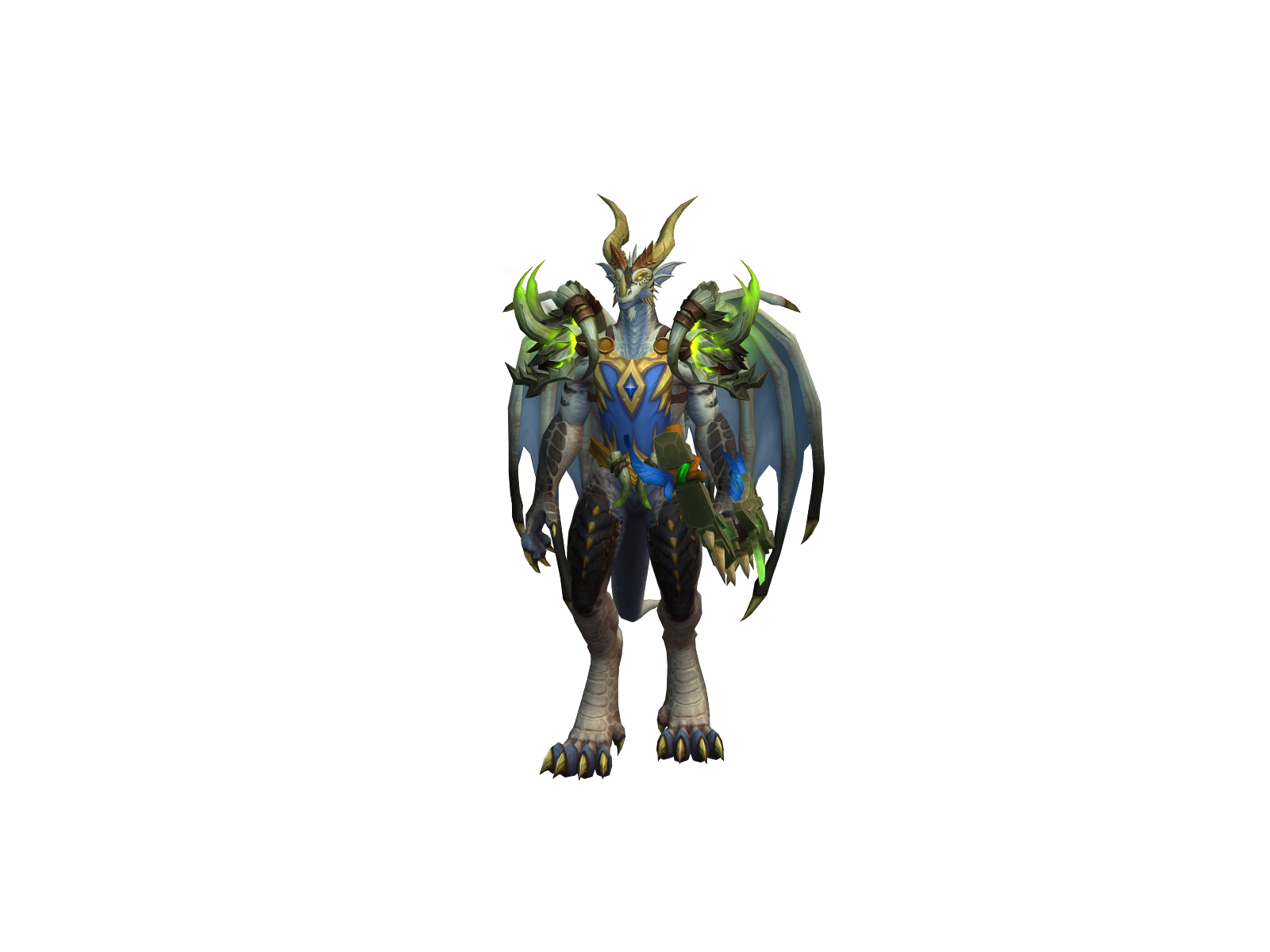 Дэхаэрис 3D character render