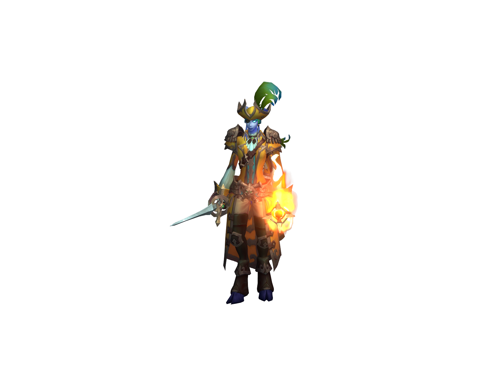 Рикишмара 3D character render