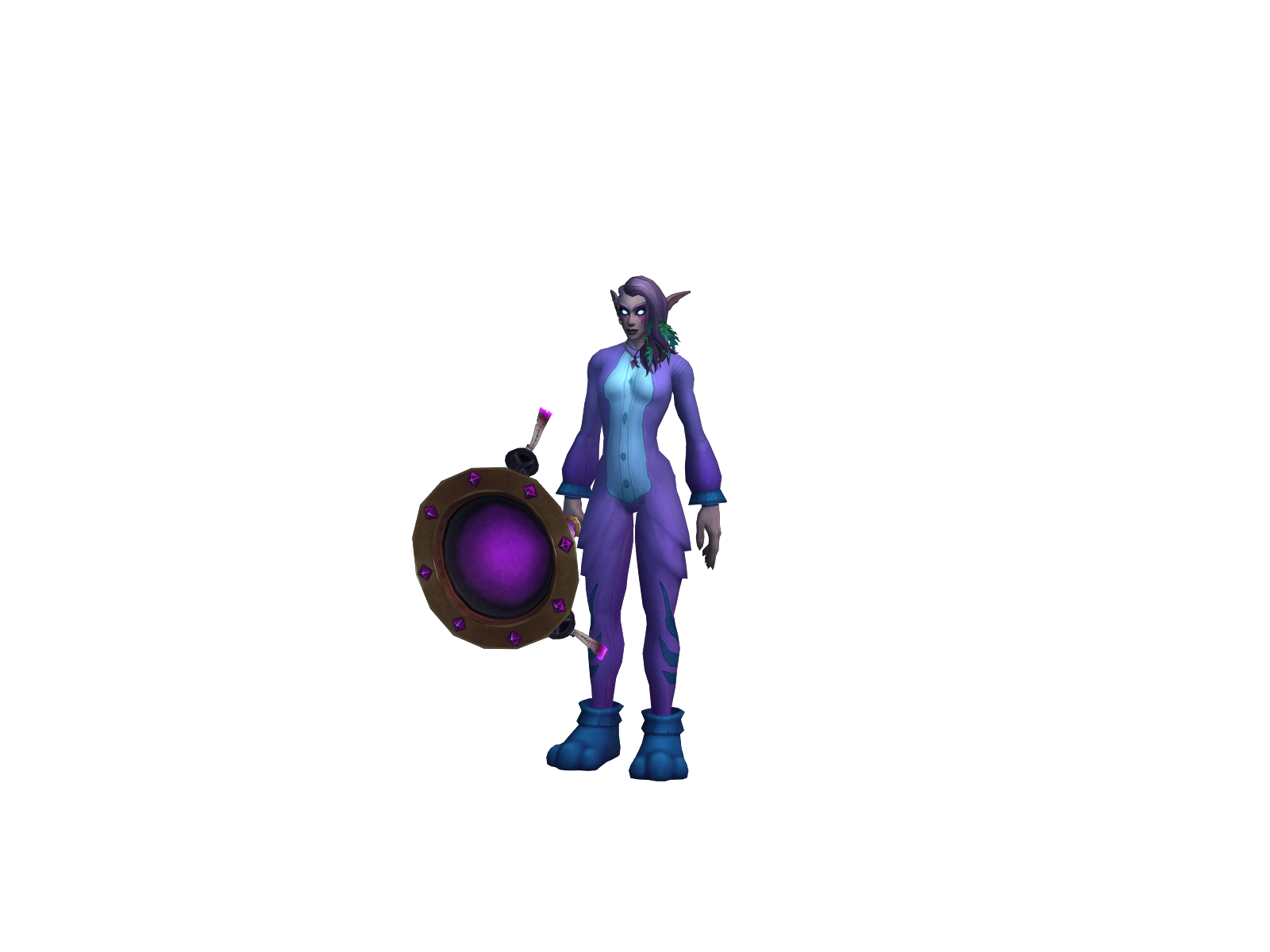 бабазарулем 3D character render