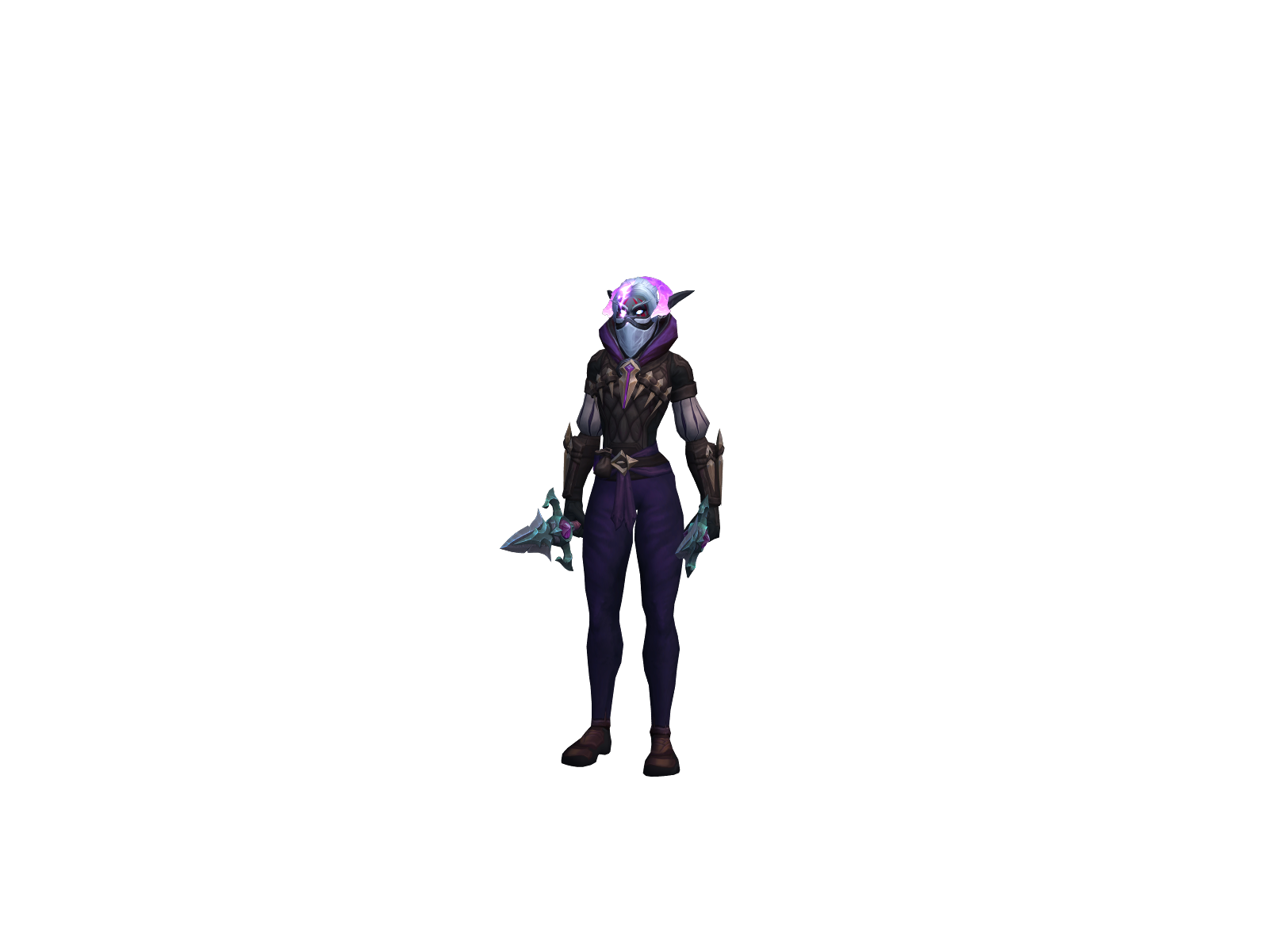 Подлопатку 3D character render