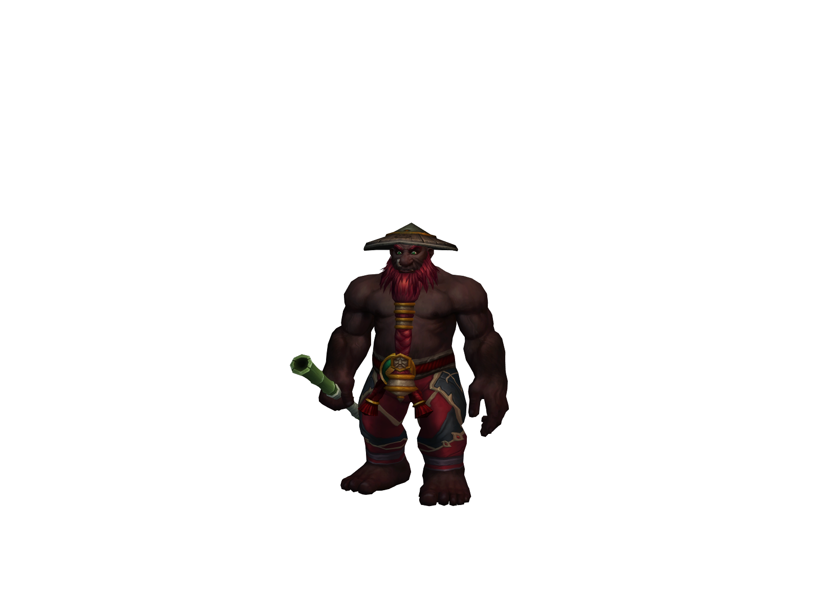 Супермонах 3D character render