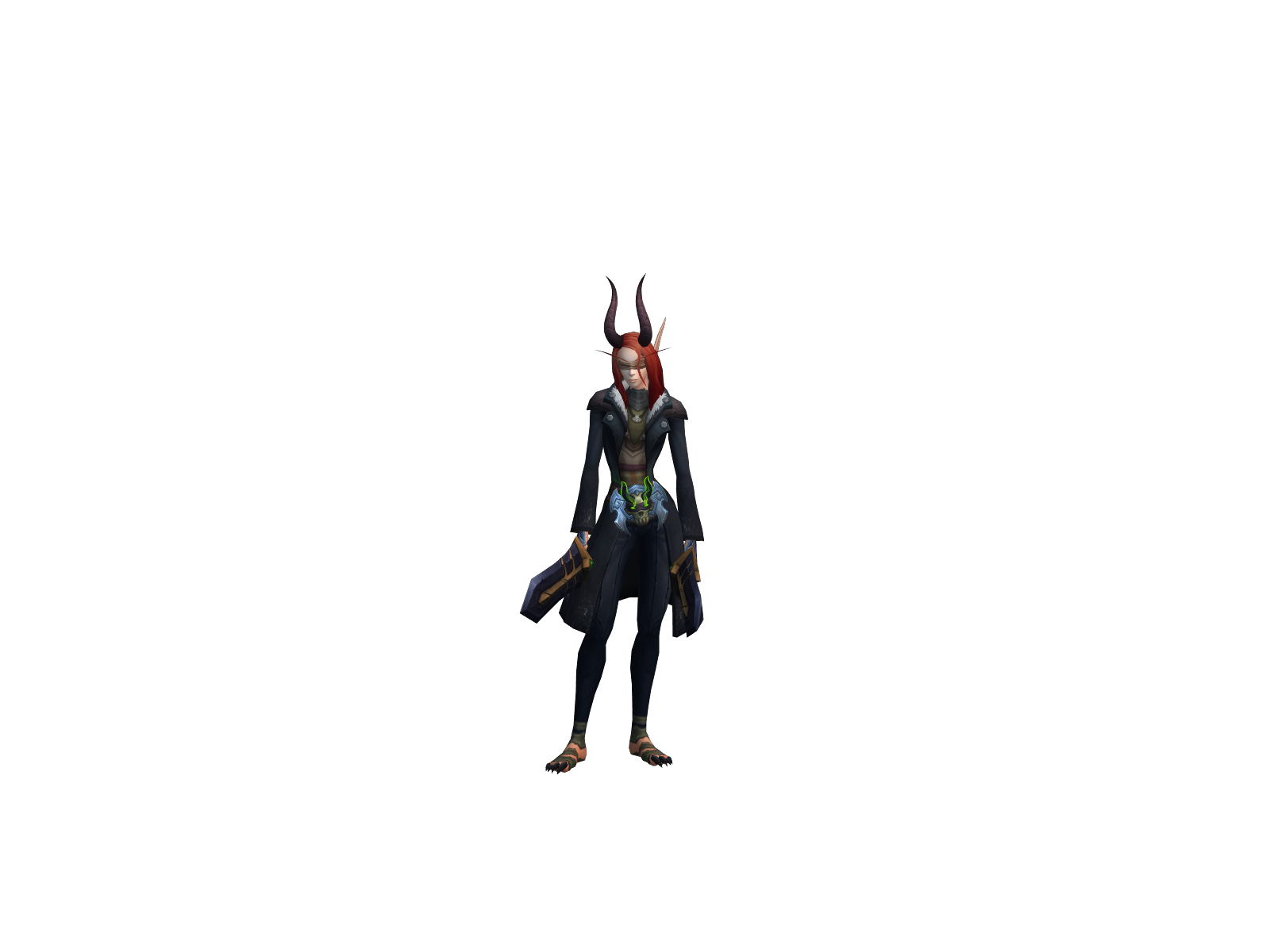 Колтирдх 3D character render