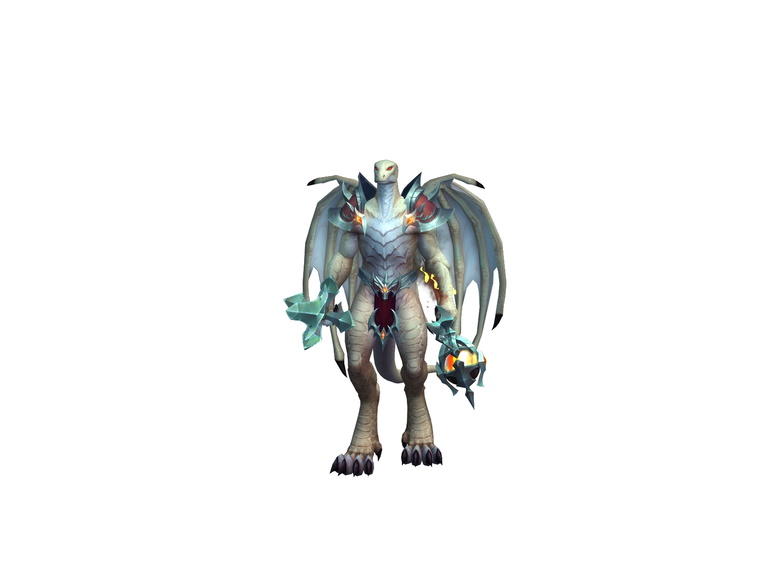 Скорукх 3D character render