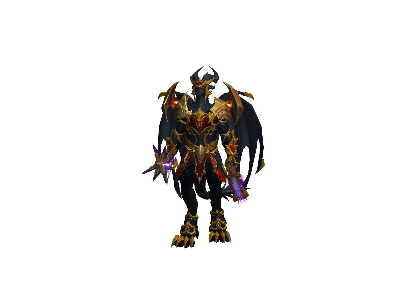 Хэйтрион 3D character render