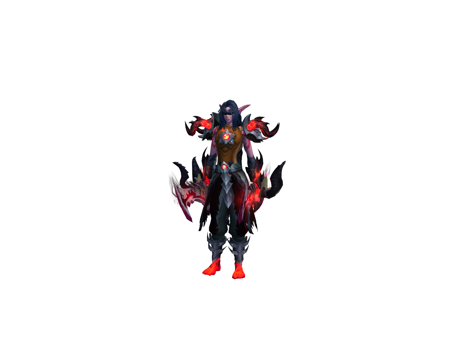 Магнолиа 3D character render