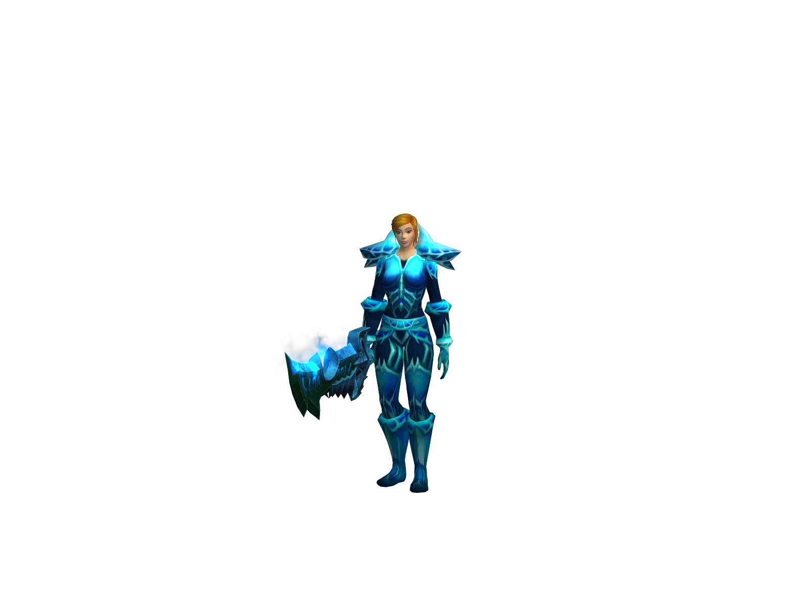 Эксвен 3D character render