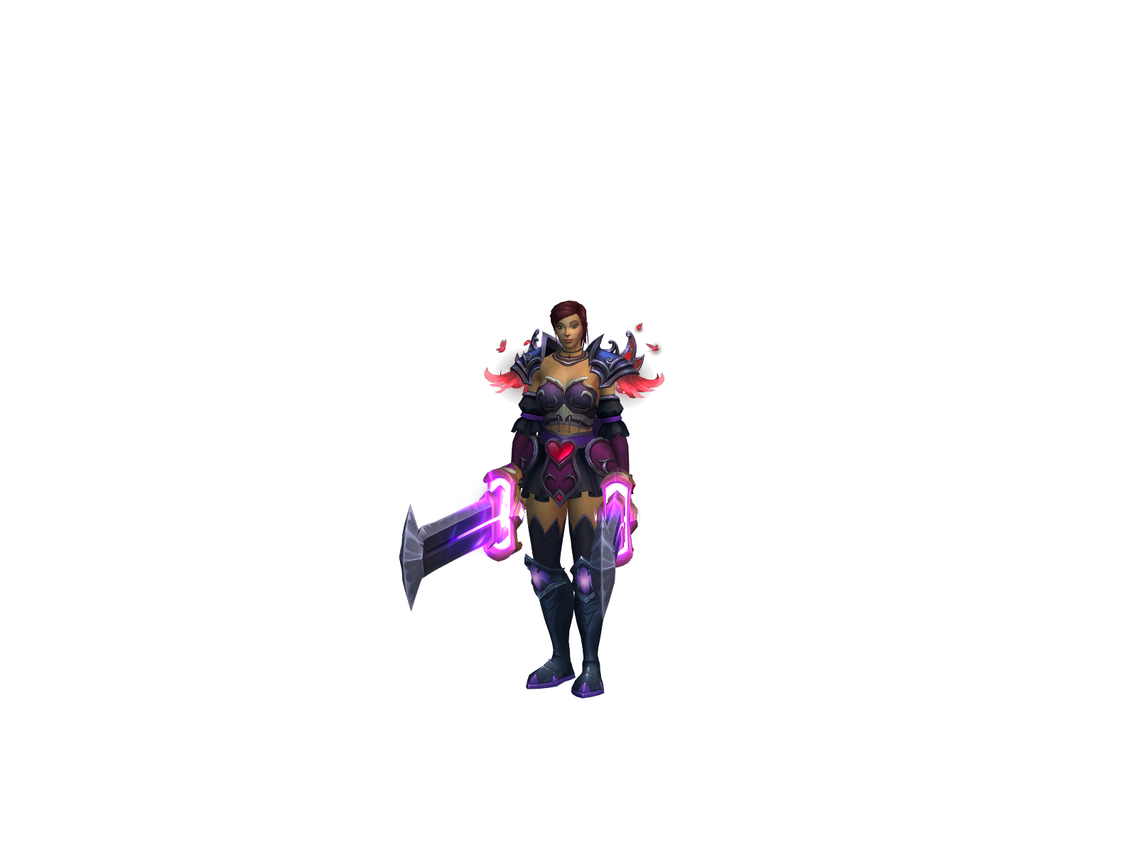 Фьюриос 3D character render