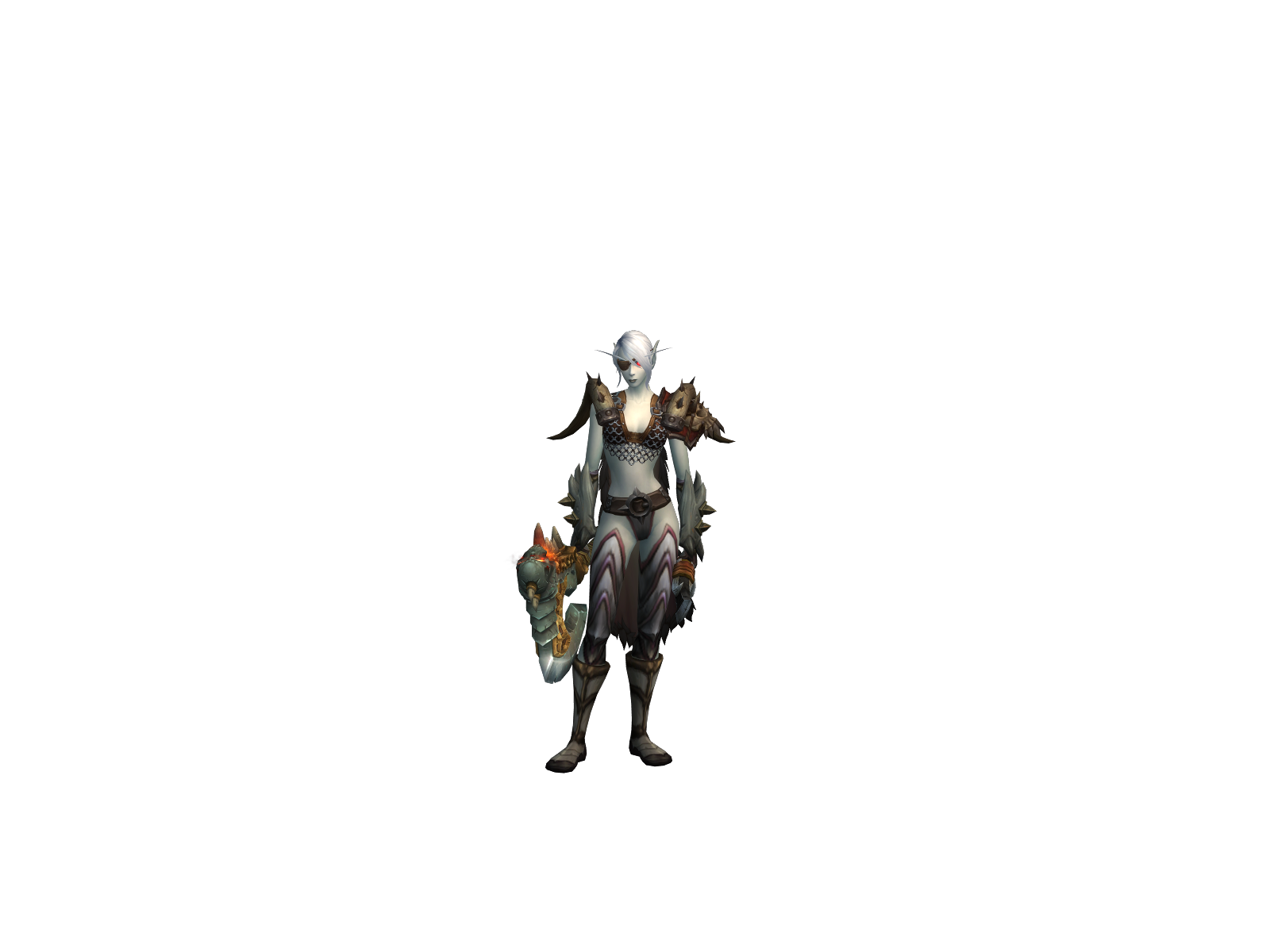 Омегобласт 3D character render