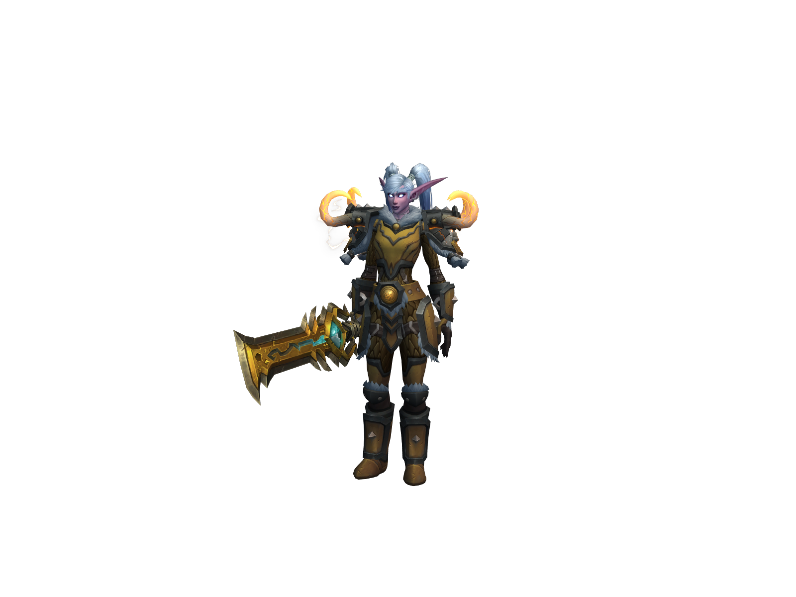 Ривиран 3D character render