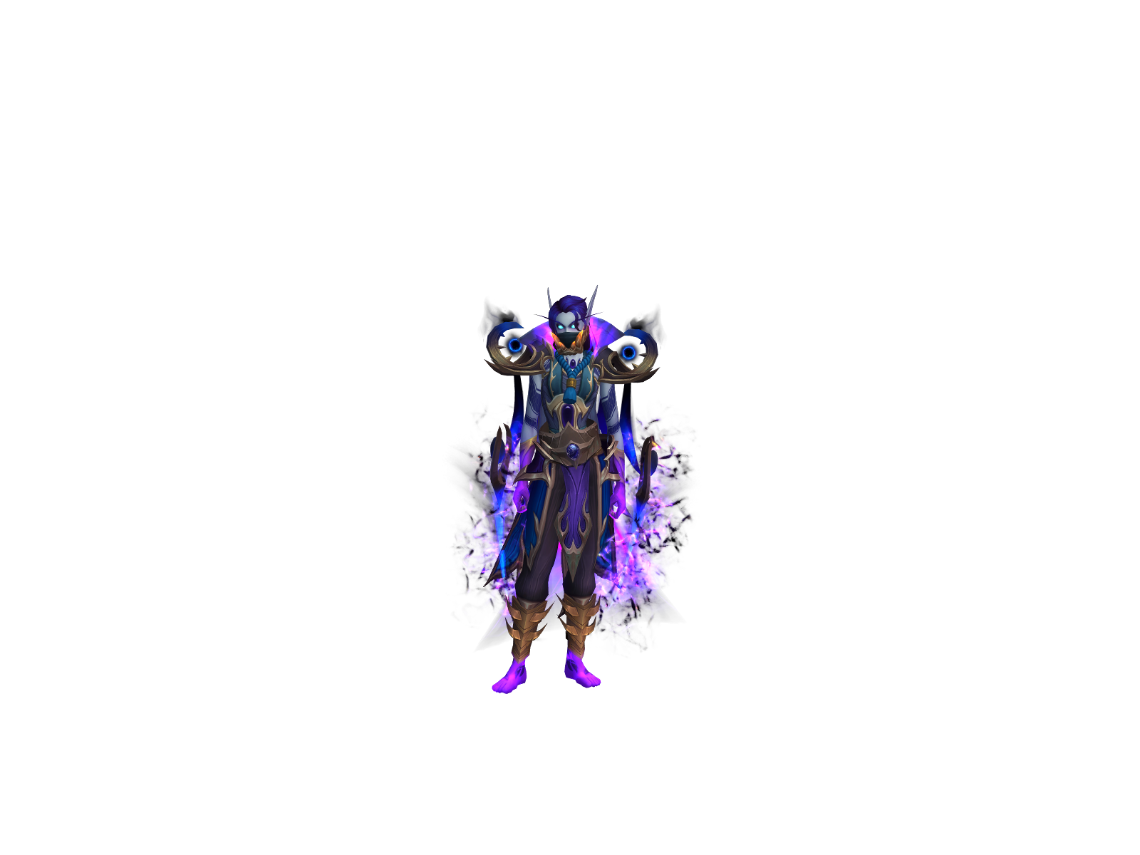 луашаль 3D character render