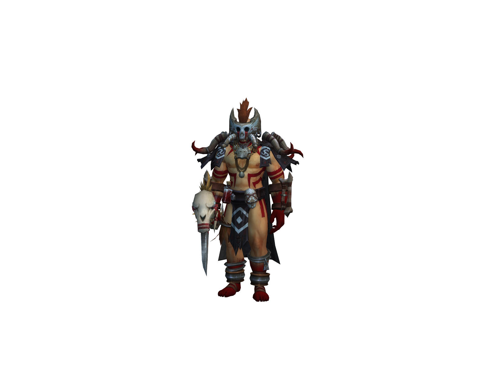 Амамба 3D character render