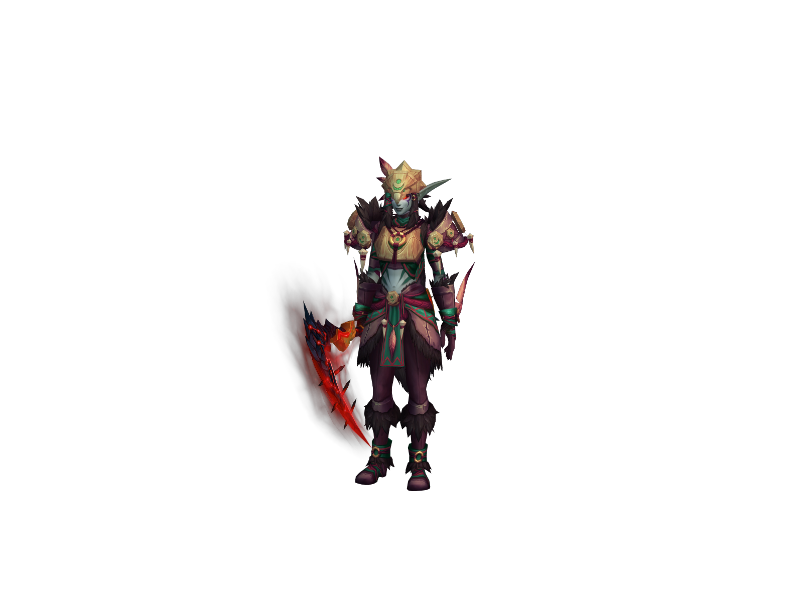 Сыворотка 3D character render