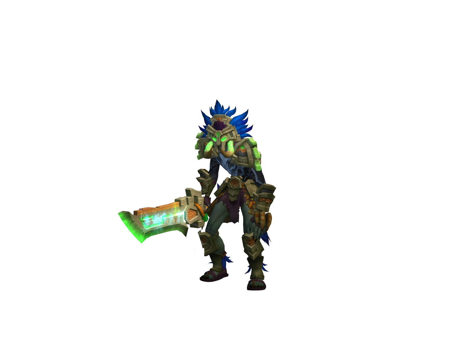 Славянчик 3D character render