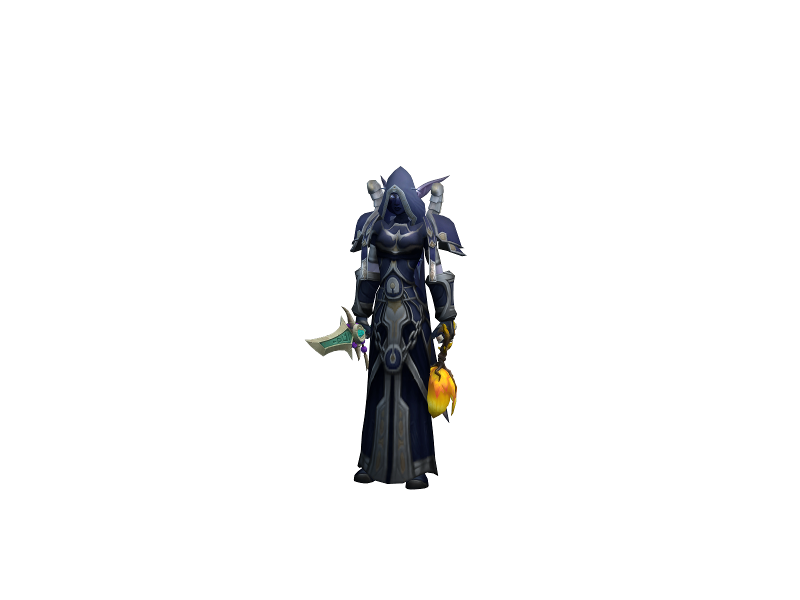 Кающаяся 3D character render