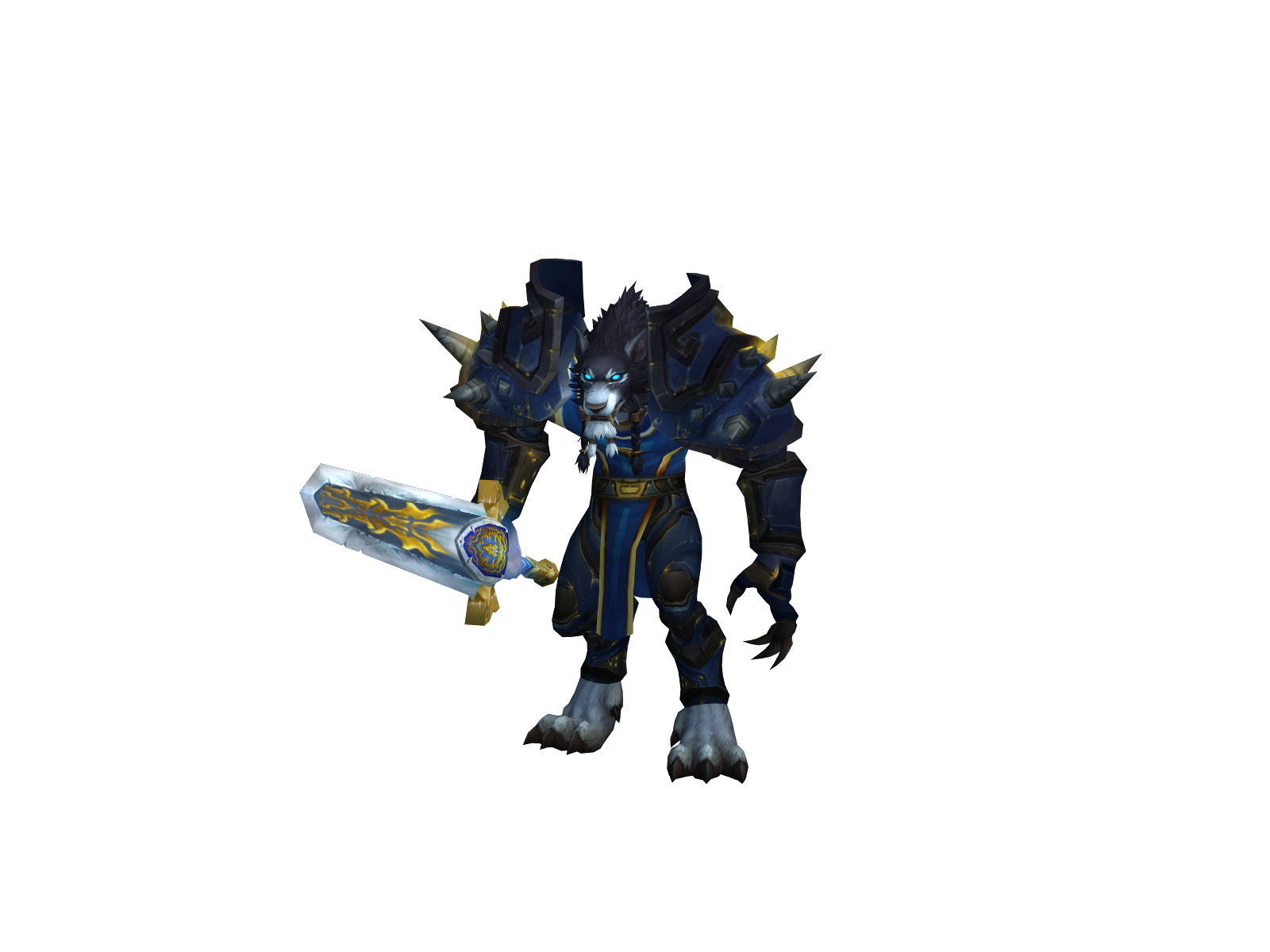 Заклей 3D character render