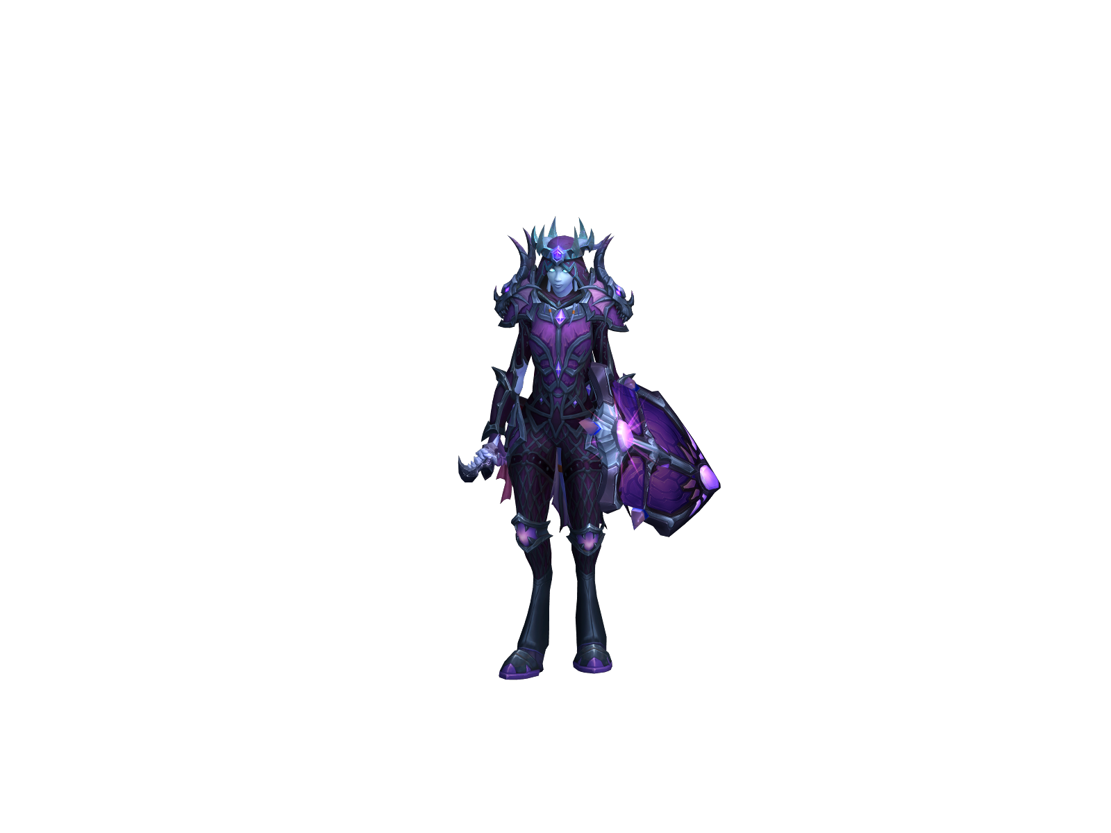 Батшама 3D character render
