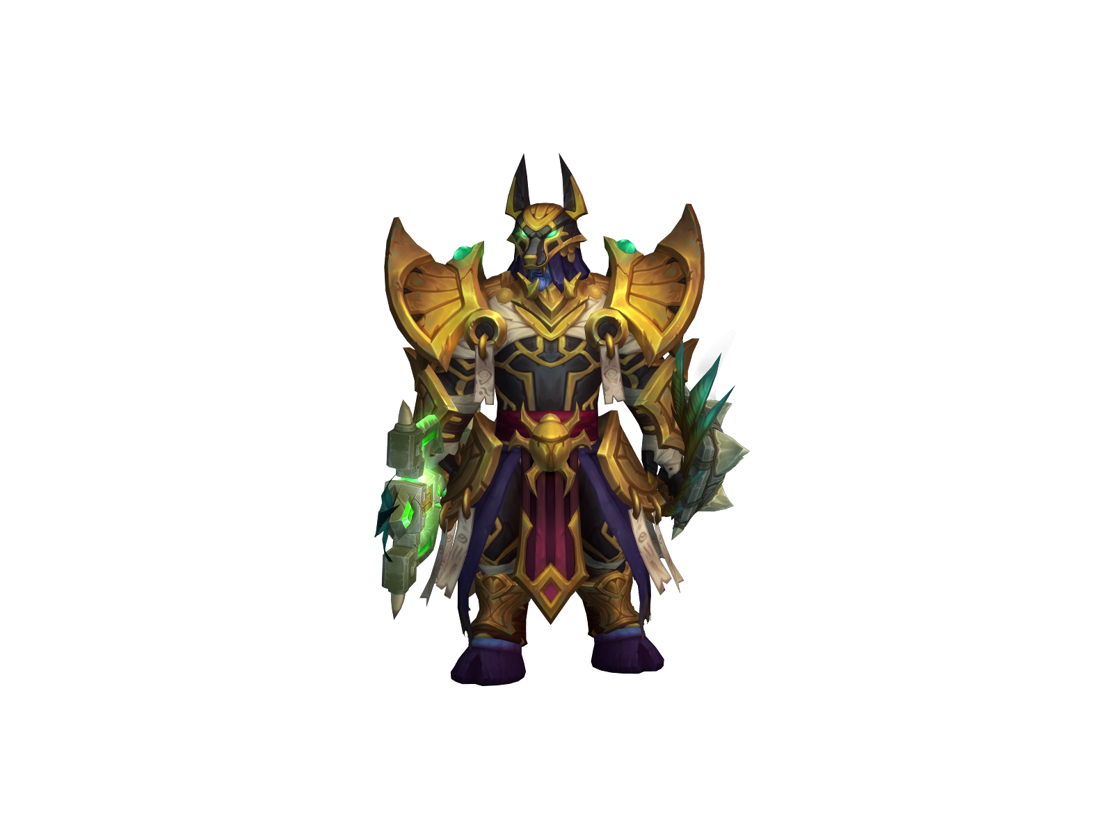 Зайрэя 3D character render