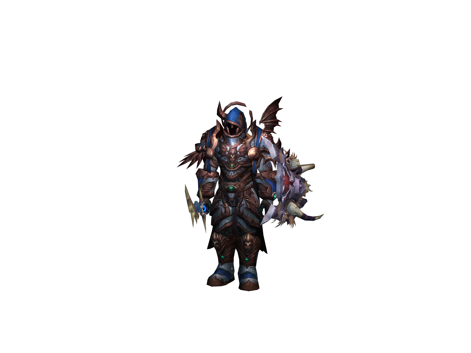 Блэксх 3D character render