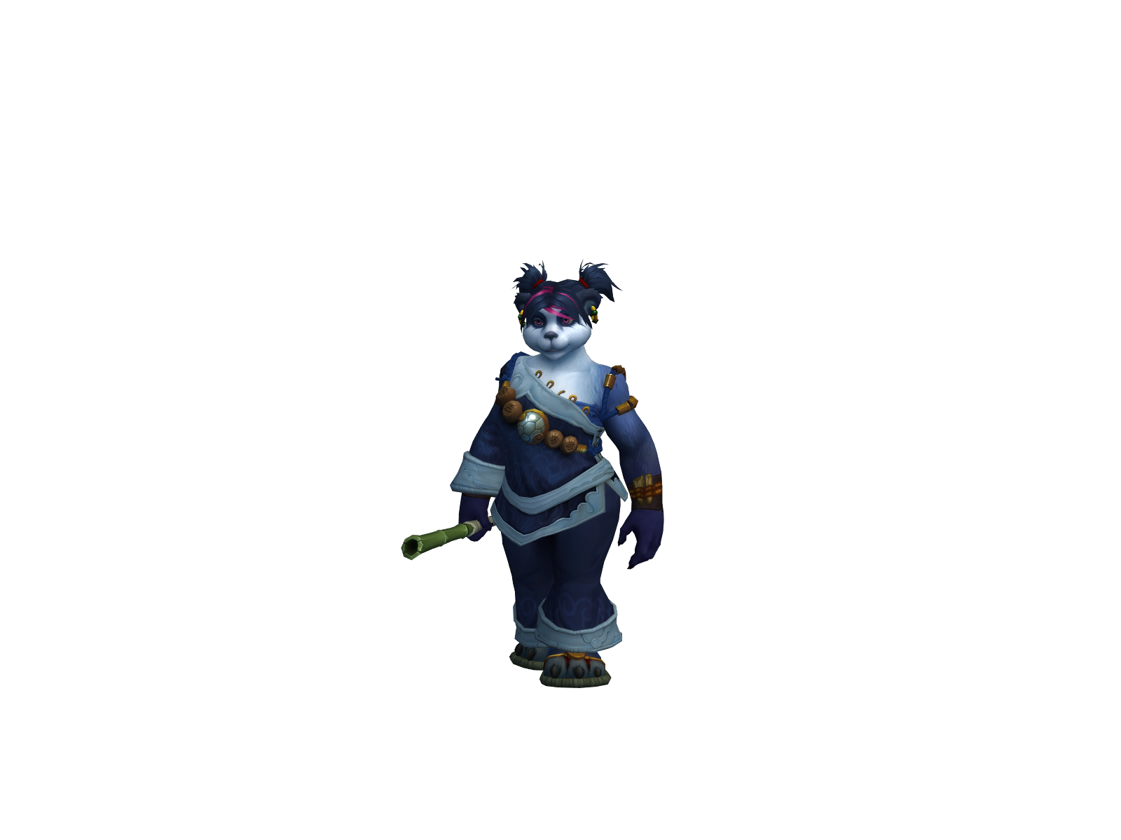 Сяосюань 3D character render