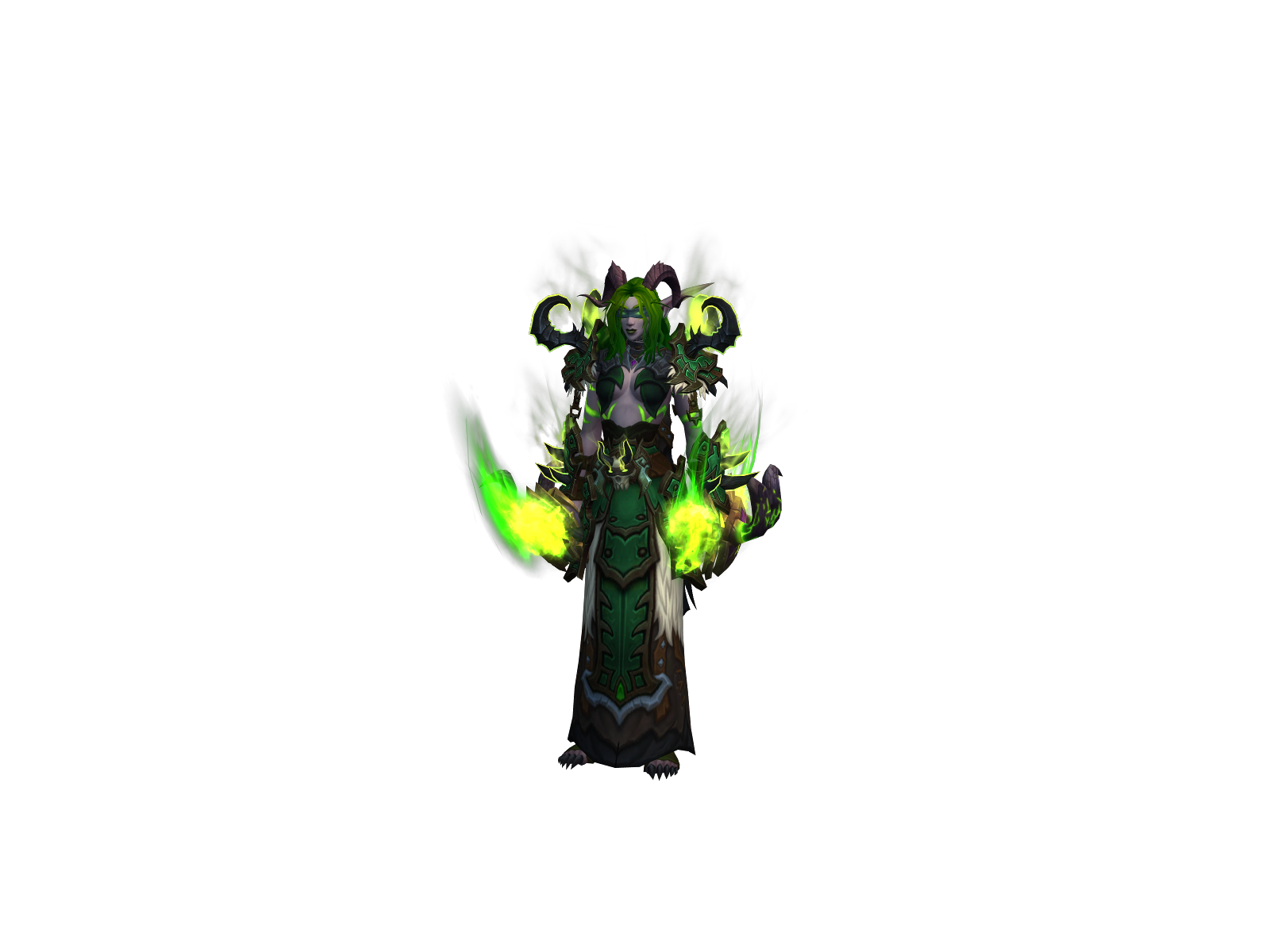 Алафине 3D character render