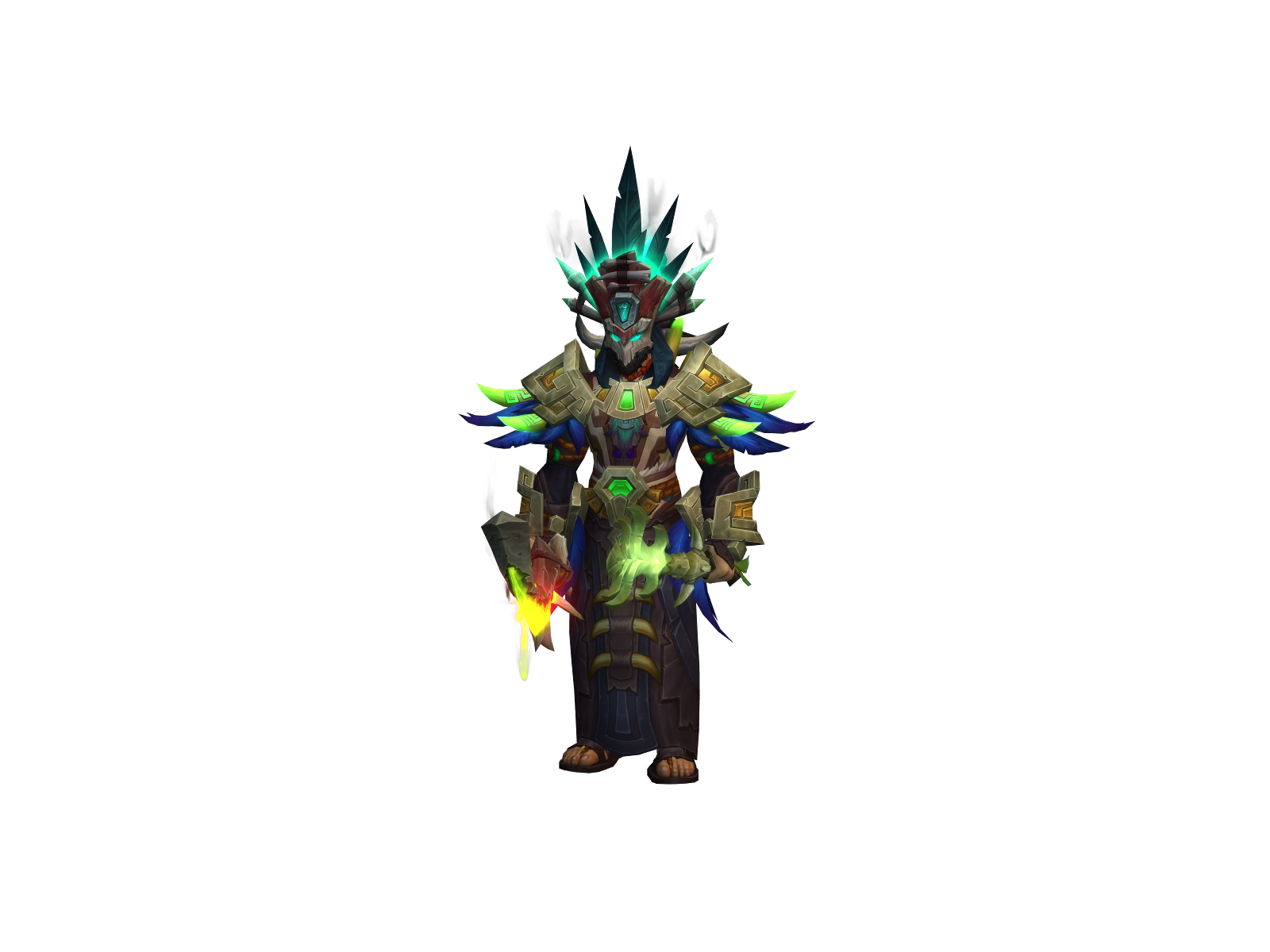 Даклор 3D character render