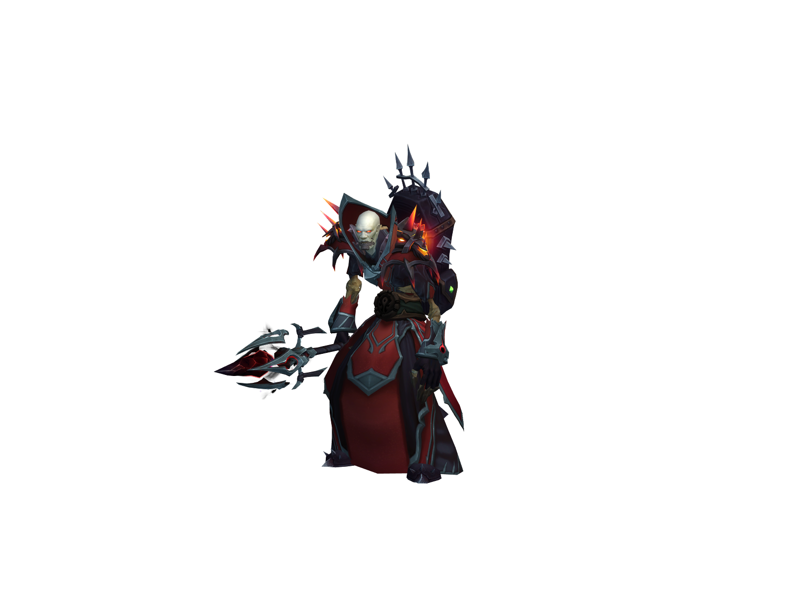 Питлок 3D character render