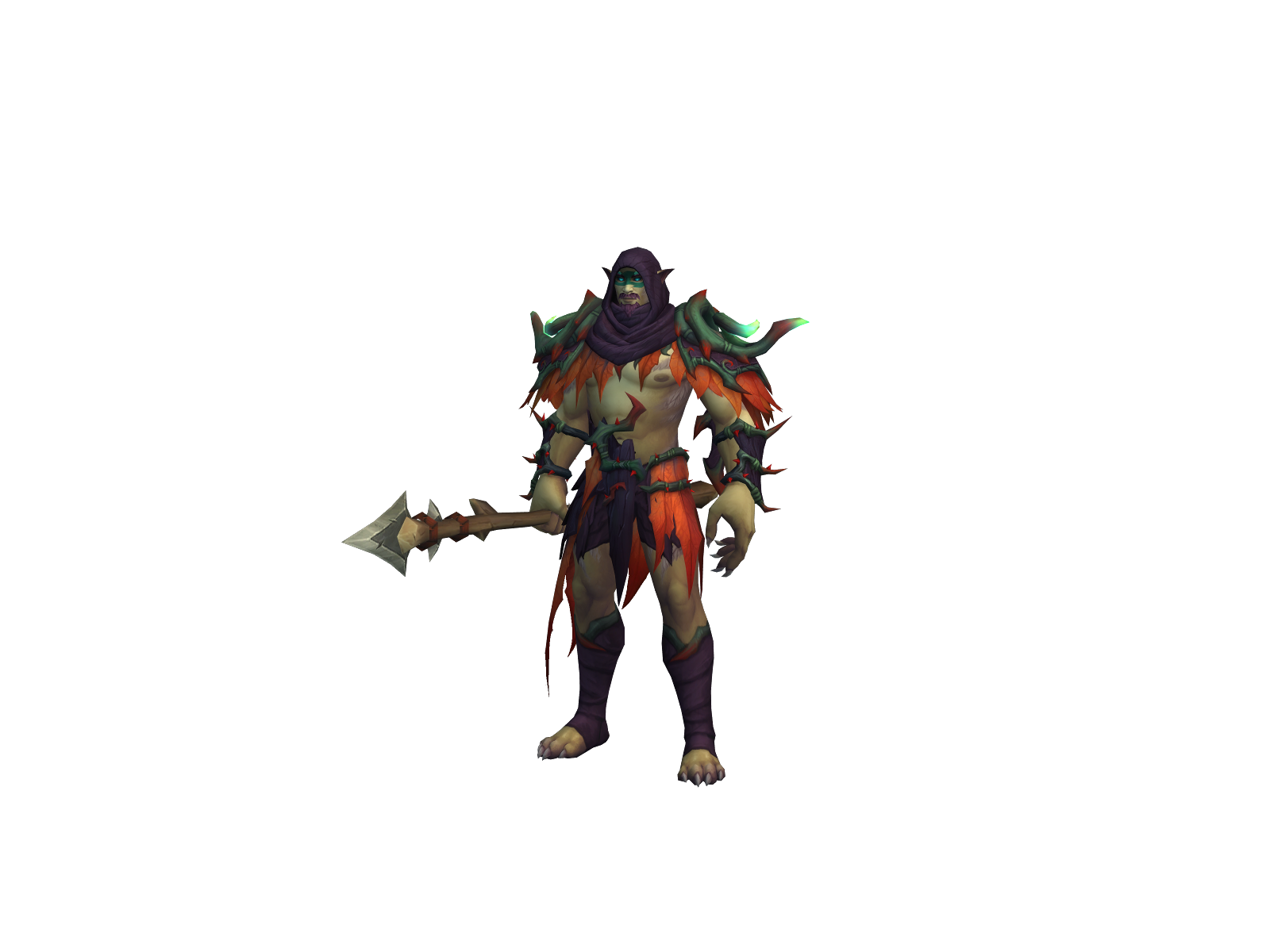 Харандин 3D character render