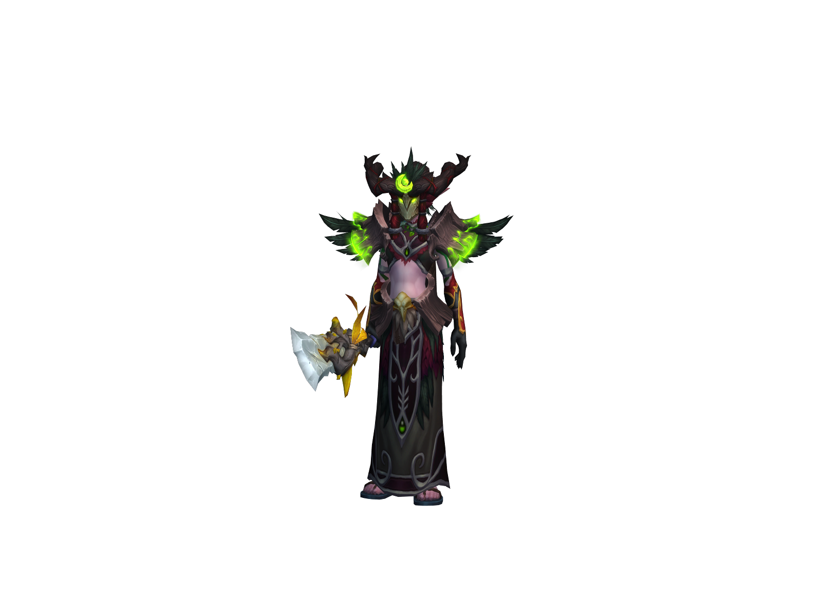 Алитаэль 3D character render