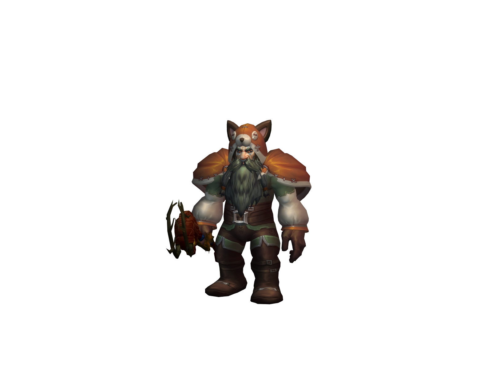 халлбъерн 3D character render