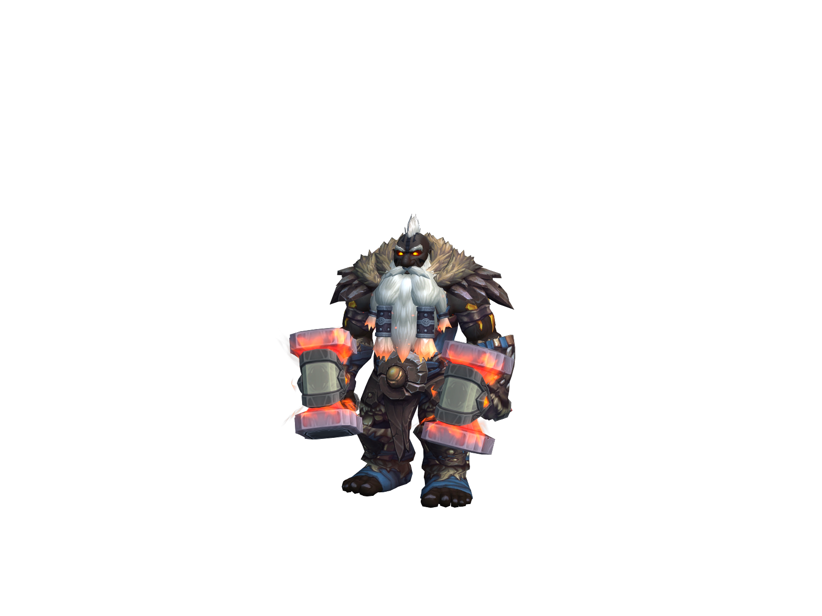 Манафий 3D character render