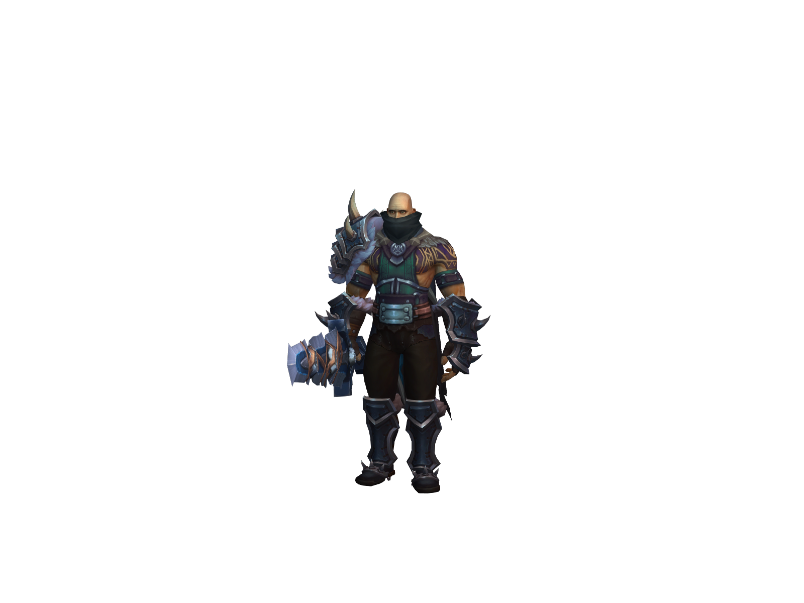 Дрангарг 3D character render