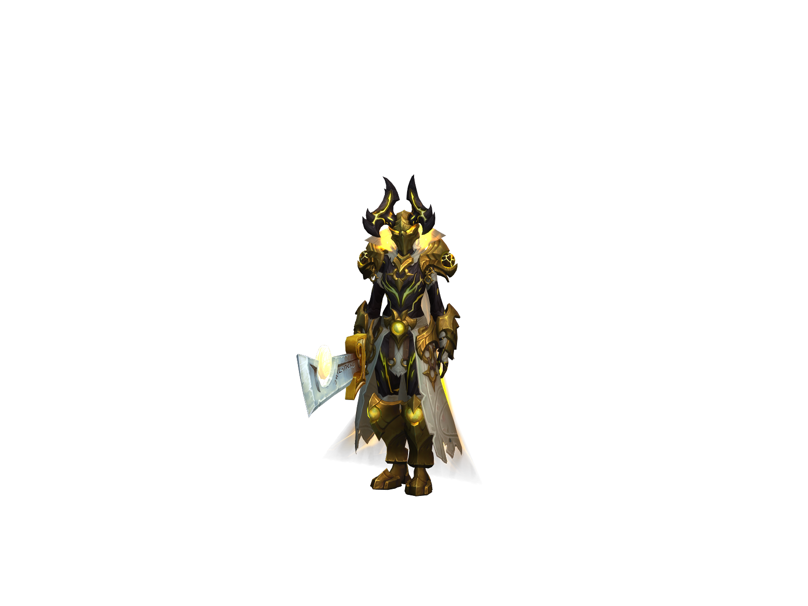 Эйврина 3D character render